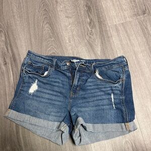 Denim Blue Women's Shorts